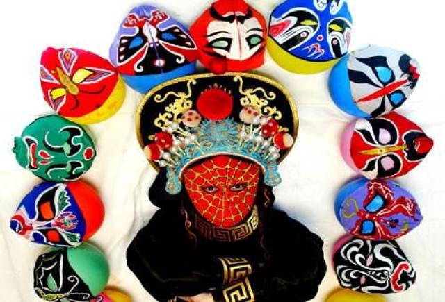 川剧中的变脸艺术