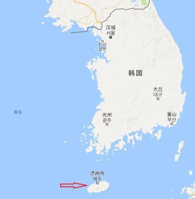 1,韩国最大的岛是著名的济州岛,面积1845平方公里,曾属中国.