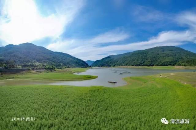 喀斯特地貌的自然奇景—清流九龙湖