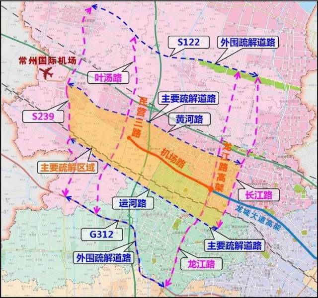 常州龙城大道部分路段将封闭,为期一年半!