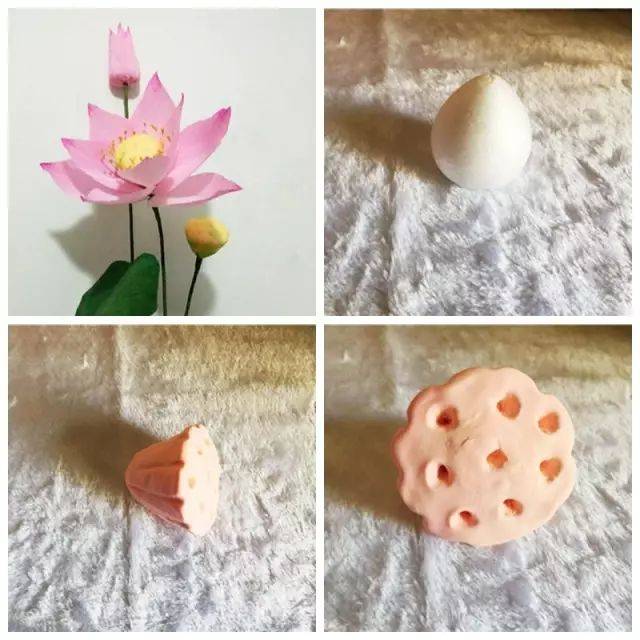 幼儿教师夏季手工——皱纹纸荷花 | 巧手教育