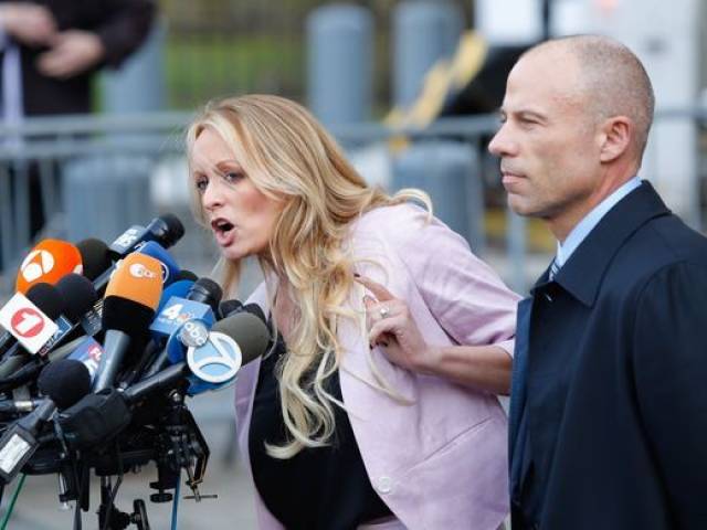 艳星丹尼尔斯曝光特朗普私人律师受贿记录