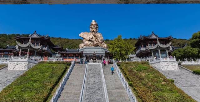 等著名旅游景点 茅山老子像  九龙山俯瞰  咱句容的优秀之处还有很多