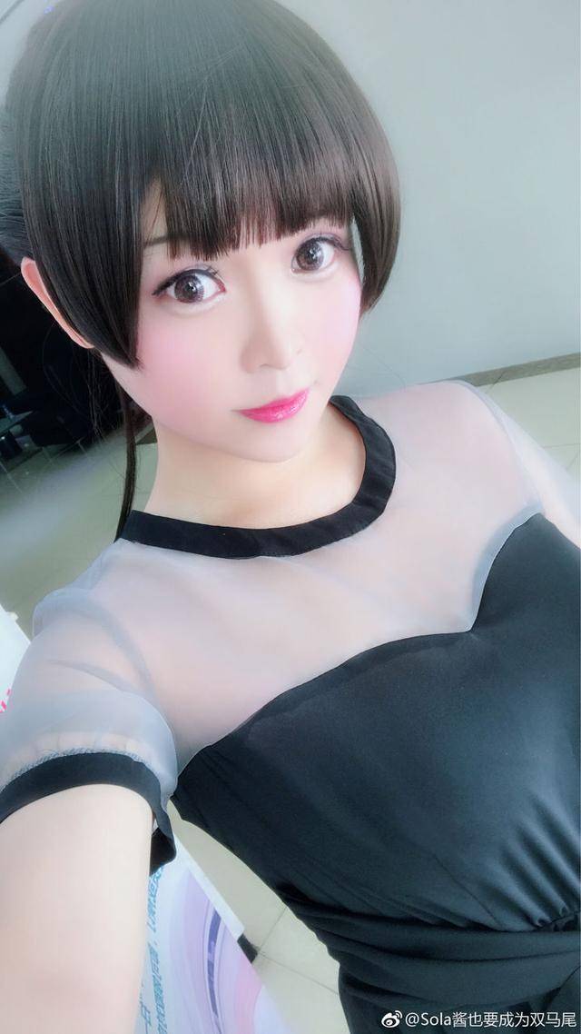 出镜coser@sola酱也要成为双马尾 dd号 14203659 弹妹表示仰望女装