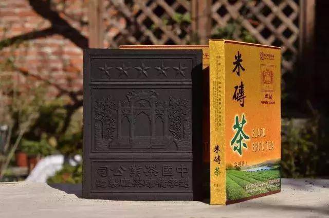 赵李桥米砖茶(牌楼牌,红茶) 砖茶品牌——"羊楼洞"