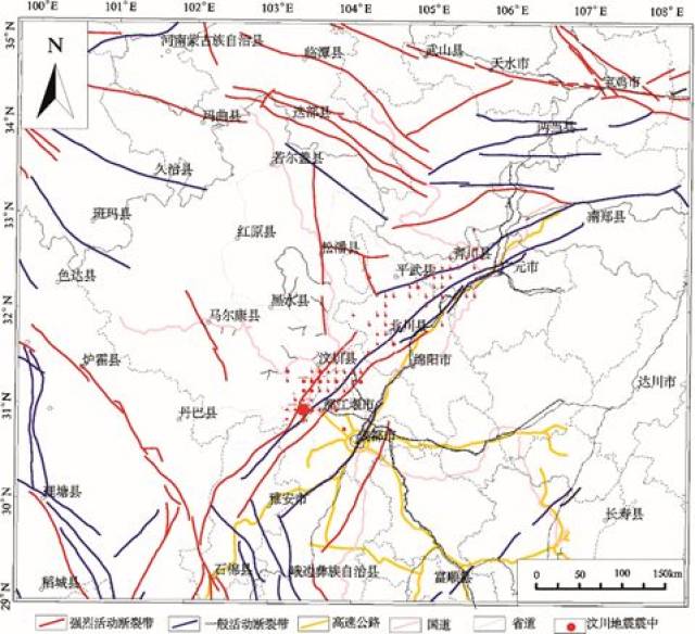 这是汶川地震的断裂带.