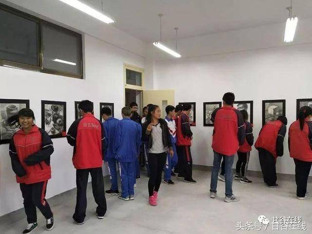 2018年甘谷四中师生书画作品展