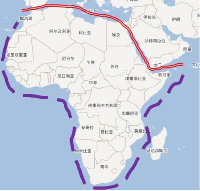 盘点亚非欧三大洲的主要分界线,这些地理常识你还记得吗?
