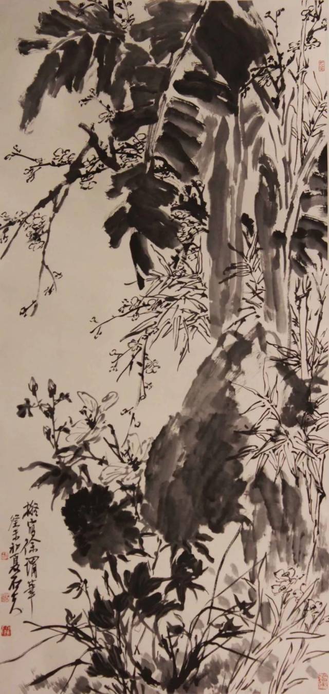一代精神属花草当代八家大写意花鸟画展