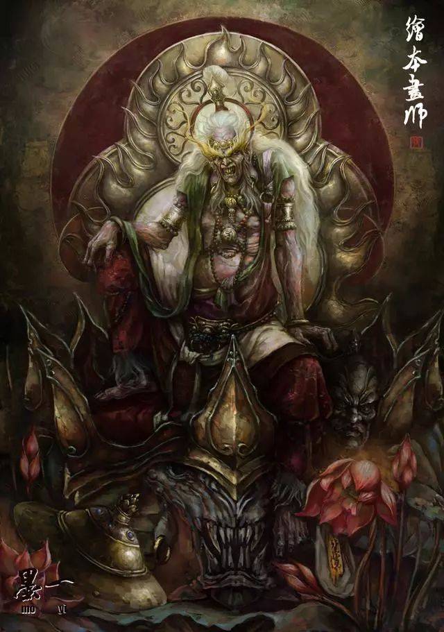 著名插画师张墨一《西游》插画精选作品,依旧大气磅礴