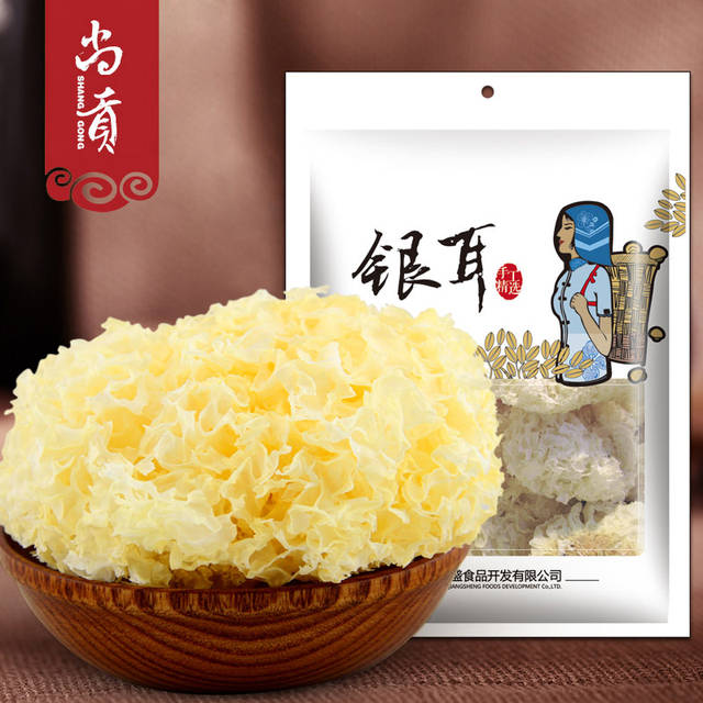 怎么设计四川通江青冈树椴木银耳的包装袋?