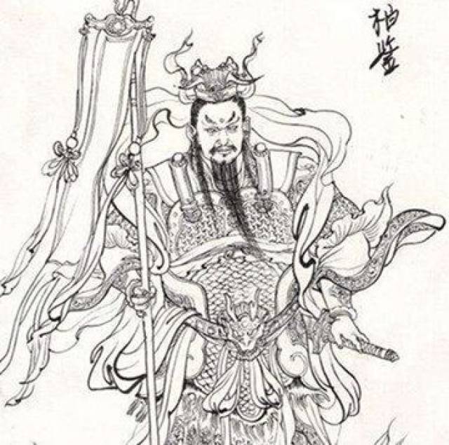 封神演义,姜子牙封的第一位神,为什么被打入海中千年