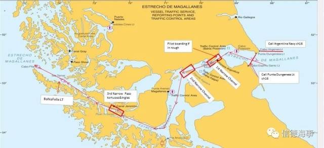 【航海经验】麦哲伦海峡航路及航行方法简介