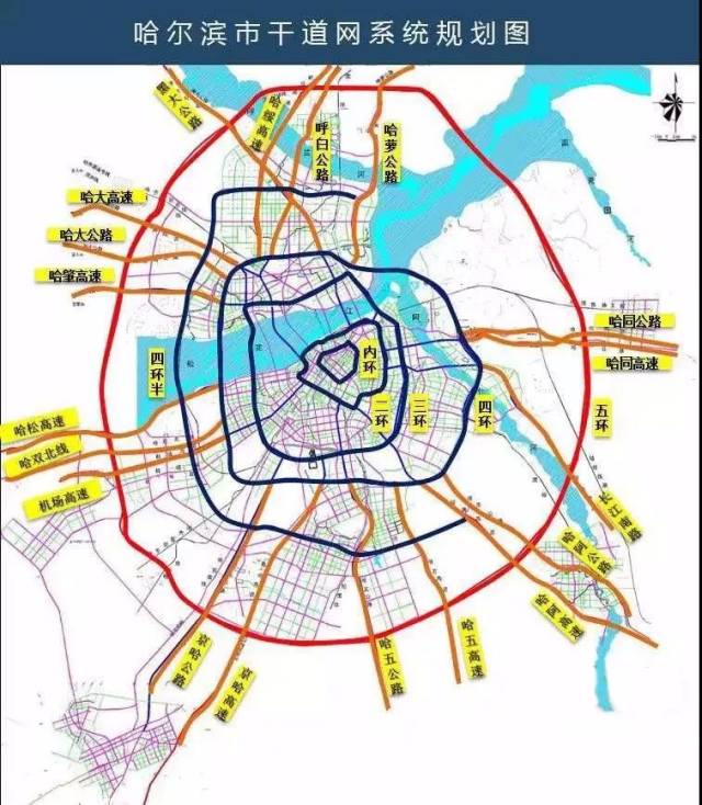 哈尔滨新增7处过江通道,10万个停车位!今后主城区40分钟以内互达!