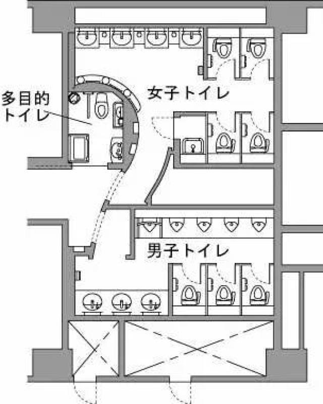 日本办公楼卫生间的 "变态"设计:对人性化的不懈追求!