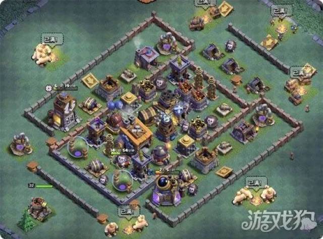 8本丨部落冲突夜世界8本阵型推荐 5000杯可防