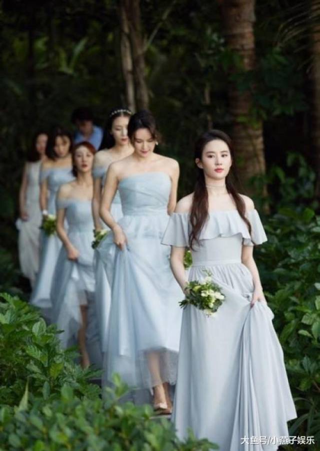 安以轩婚礼亲自设计伴娘服,baby婚礼伴娘服像淘宝, 谁结婚伴娘服最