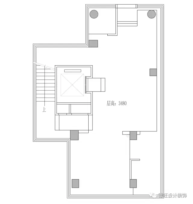 「恒禾七尚别墅设计案例」别墅工作室设计 上班的地方