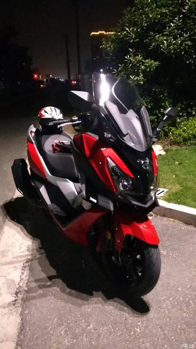 我说我车:三阳巡弋CRUISYM300全国首批提车