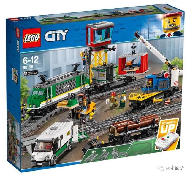 火车真的来了!lego 60197 城市列车!60198 货运列车!