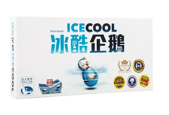 3 icecool冰酷企鹅 适合年龄:6  游戏人数:2—4人 游戏时长:30mins