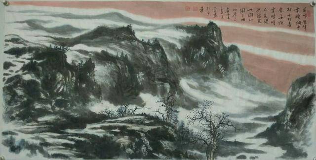 王岩的山水画