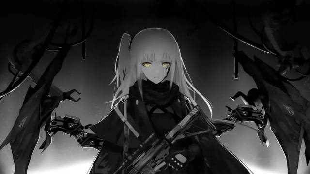 动漫人物壁纸 ·少女前线性感指挥官