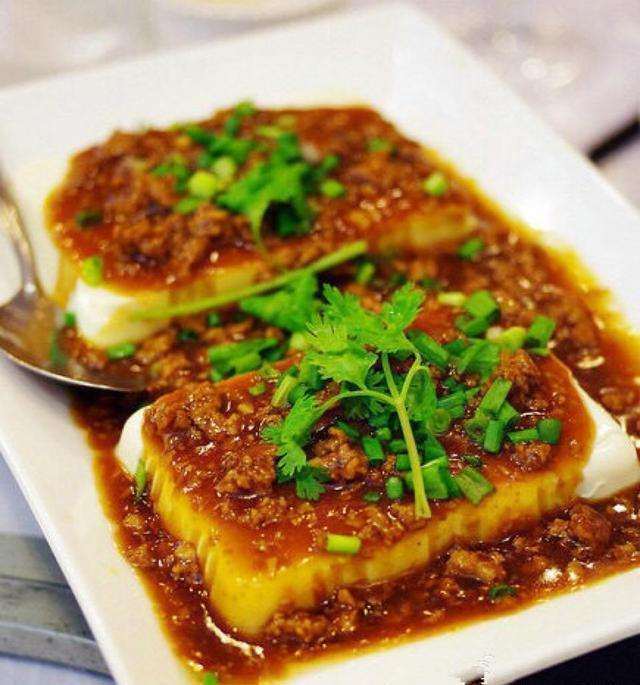 丝瓜焖荷包蛋, 丝瓜蛋汤, 酱香春笋鸡块, 肉末嫩豆腐做法