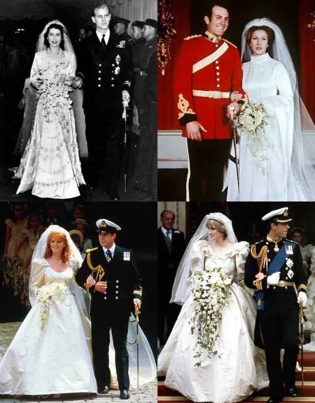 军装是王室婚礼的标配