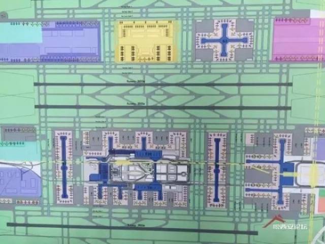 西安机场扩建过审,5条跑道5座航站楼!