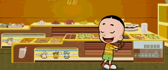 小头爸爸只好向围裙妈妈坦白: 