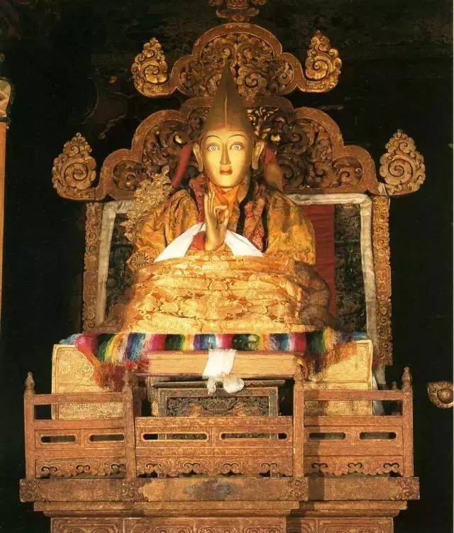 这是七世达赖喇嘛 格桑嘉措
