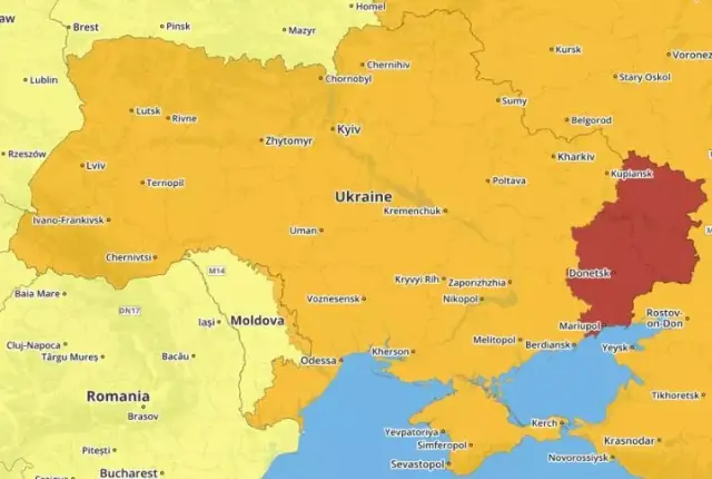 乌克兰:顿涅茨克州, 卢甘斯克州