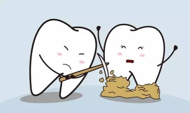 2,洗牙会导致牙齿会松动,牙缝变大