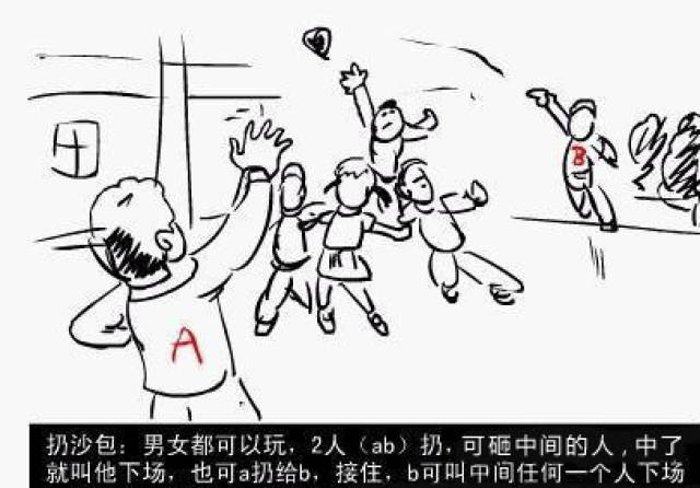 丢沙包