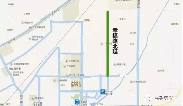 济宁高新区多条道路即将开工 滨河景观大道计划年内建成