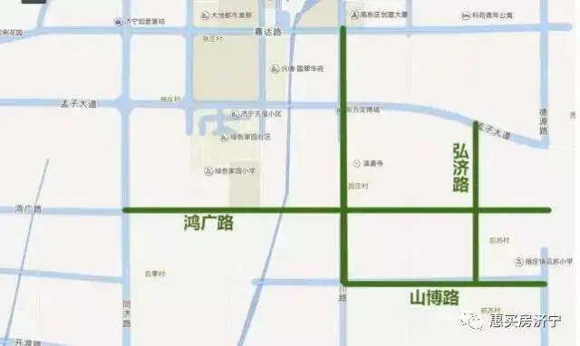 济宁高新区多条道路即将开工 滨河景观大道计划年内建成