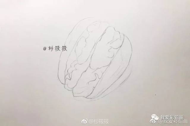 简单小画——枣核桃