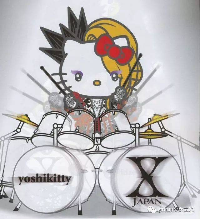 yoshikitty的周边会在官网和yoshiki的相关活动上贩售.