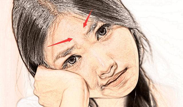 三,愁眉苦脸一生苦相