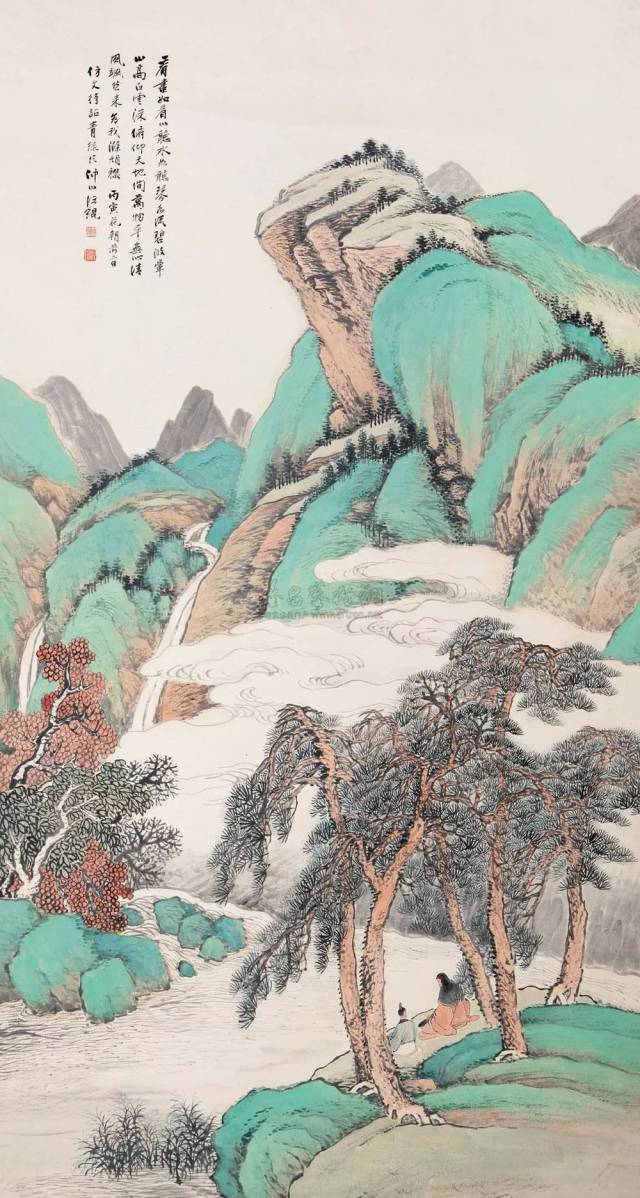 高古淡雅|汪琨山水作品赏析(80幅)