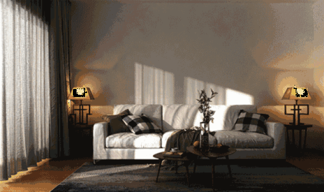 通过elfocontrol集中控制界面, 实现全居室智能联控.