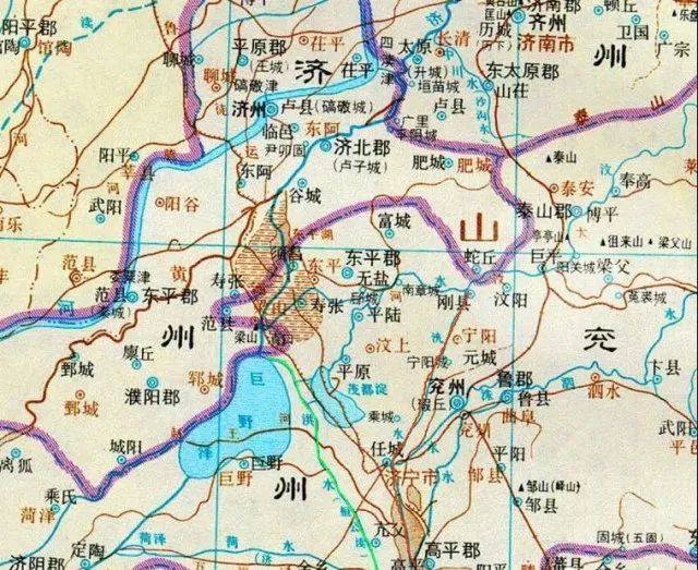 山东大汶河风光 永和十二年(公元356年)东晋北上进攻前燕时,曾开辟洸