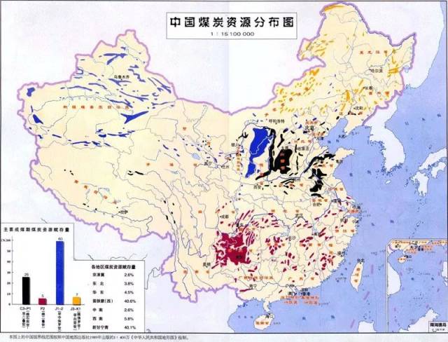 山西大宁煤田(大同-宁武),沁水煤田(阳泉-晋城-阳城),陕蒙边界的神府