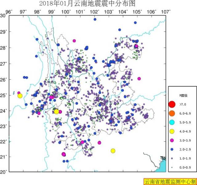 云南7天连发6次地震很多?其实还有6000多次你根本没发现!