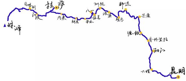 国道318出,川藏北线(317国道),是越野探险者推崇的自驾骨灰级线路