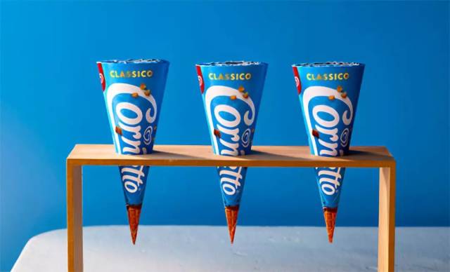 可爱多Cornetto更新LOGO和包装