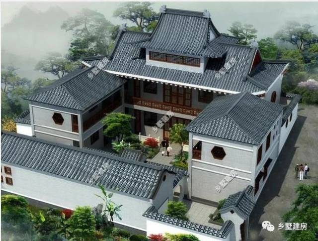 12款传统中式四合院别墅,农村自建,绝对满足你挑剔的眼光!