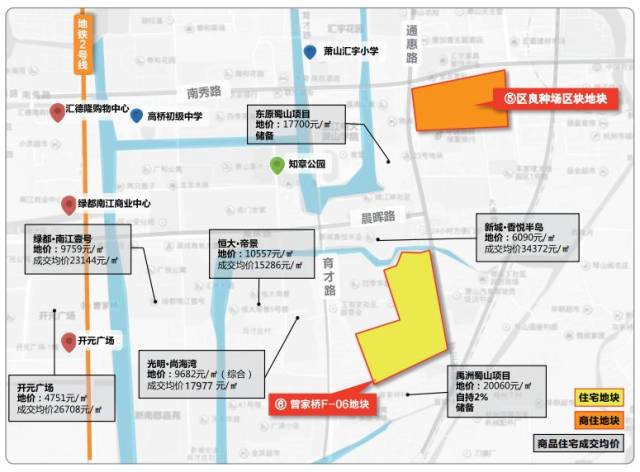 北干街道e-12地块 住宅 2.4 68 北干街道e-27-2地块 住宅 2.