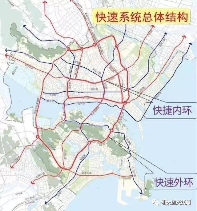 再见堵城!汕头市区快速路网初步方案已定